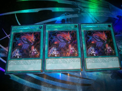 Abomination prison 1st - 3x,
