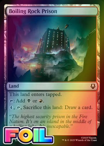 Boiling rock prison - x1, foil